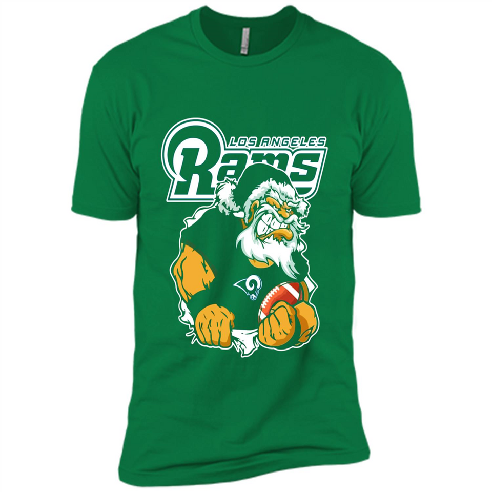 Grumpy Santa Claus Los Angeles Rams Football Team PINGPONG
