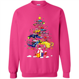 Mustang Tree Christmas Sweatshirt PINGPONG
