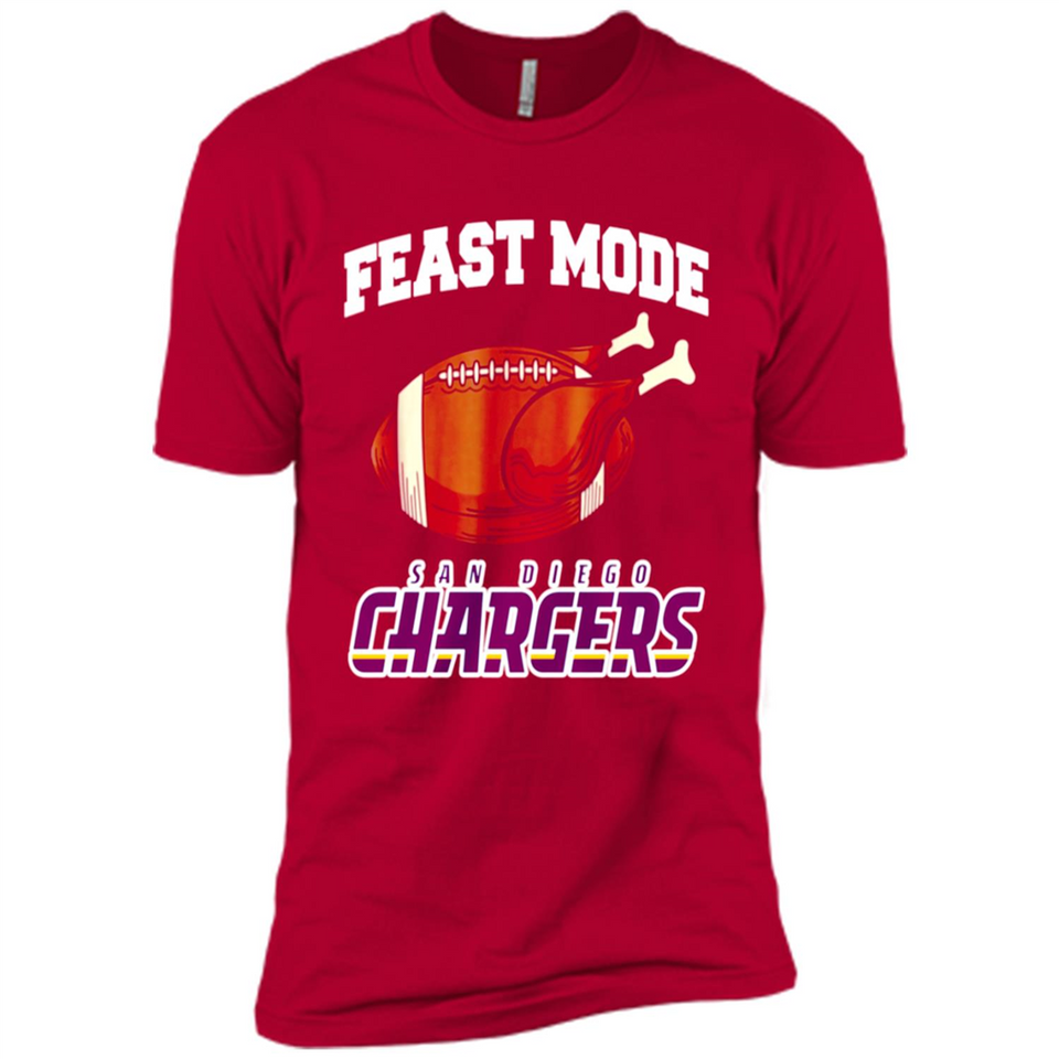Feast Mode Chargers Shirt - San Diego Turkey Thanksgiving