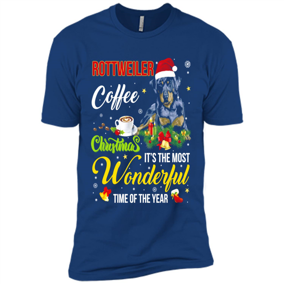 Rottweiler Coffee Wonderful Christmas