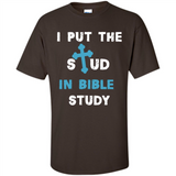 I PUT THE STUD IN BIBLE STUDY CROSS