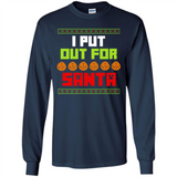Cookies Out For Santa Christmas - Long Sleeve T-Shirt