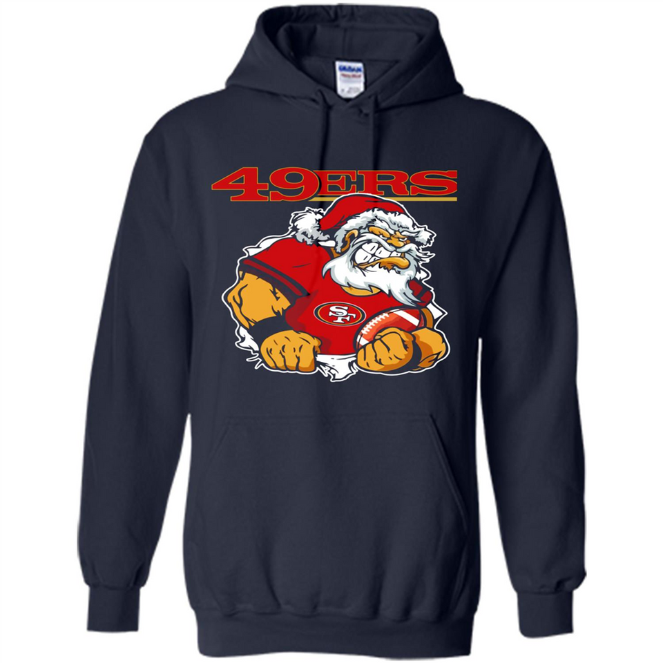 Grumpy Santa Claus San Francisco 49ers Football Team PINGPONG