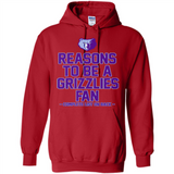 Reasons to be a Memphis Grizzlies Fan Complete List on Back - Hoodie