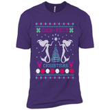 Mermaid Mer-Fect Ugly Christmas Sweater - Premium Short Sleeve T-Shirt