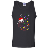 Cute Christmas Choloepus Sloth Santa Led Light Mug - Tank Top