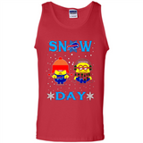 Snow Day Shirt For Buffalo Bills Vs Minion Fans pingpong