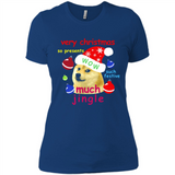 Christmas Doge Meme Shirts Funny Santa Shiba Inu Dog - Ladies' Boyfriend T-Shirt