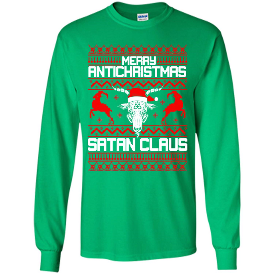 Merry Antichristmas Satan Claus - Long Sleeve T-Shirt