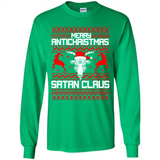Merry Antichristmas Satan Claus - Long Sleeve T-Shirt