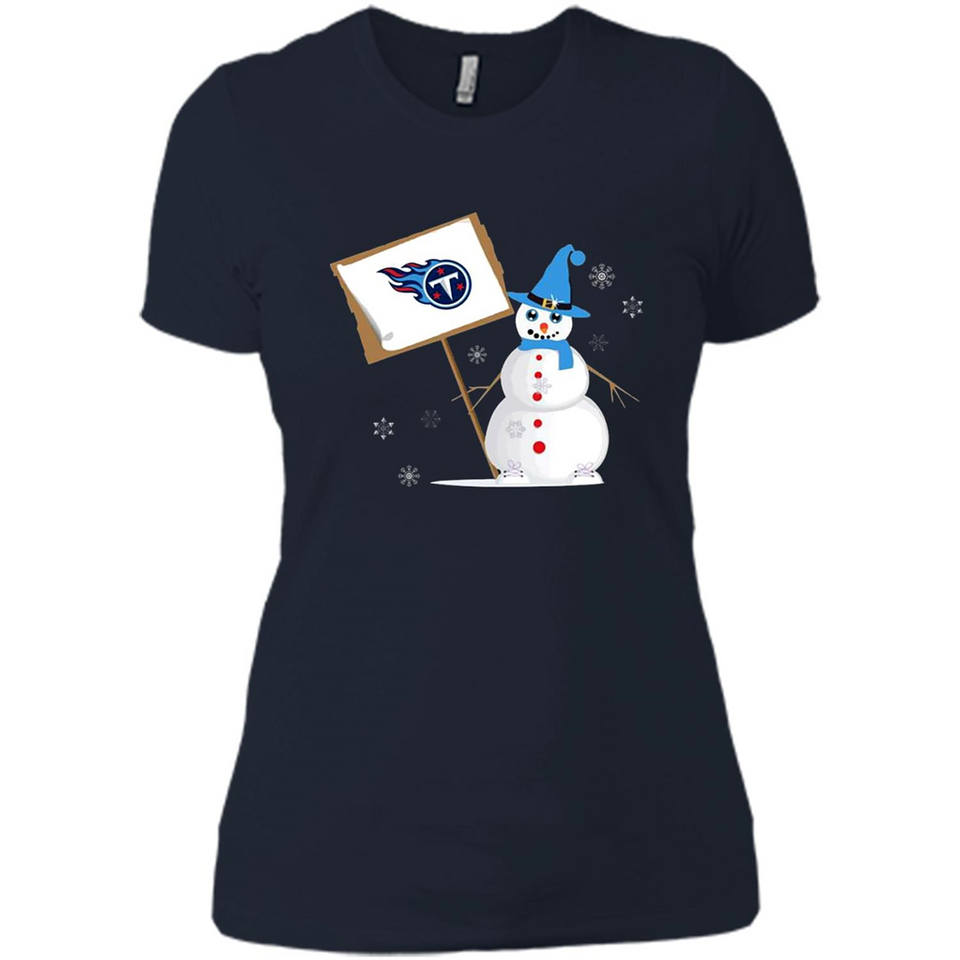 Tennessee Titans Snowman Funny