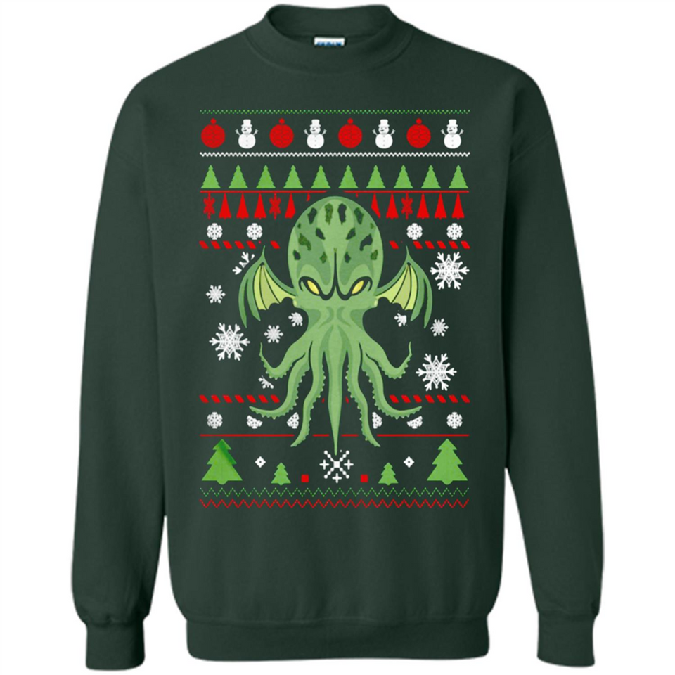 Octopus Ugly Sweater Christmas - Sweatshirt