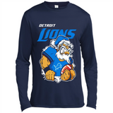 Grumpy Santa Claus Detroit Lions Football Team PINGPONG