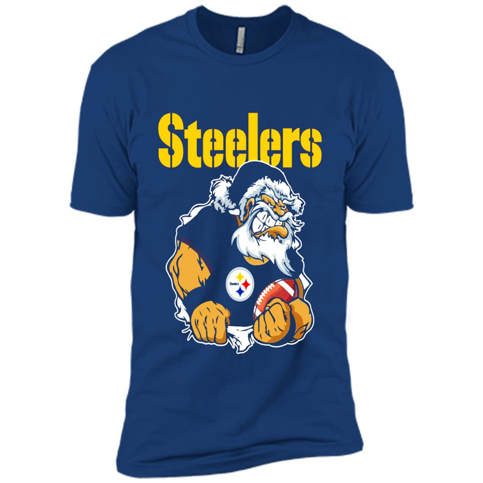 Grumpy Santa Claus Pittsburgh Steelers Football Team PINGPONG
