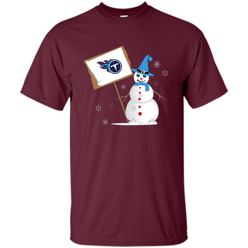 Tennessee Titans Snowman Funny