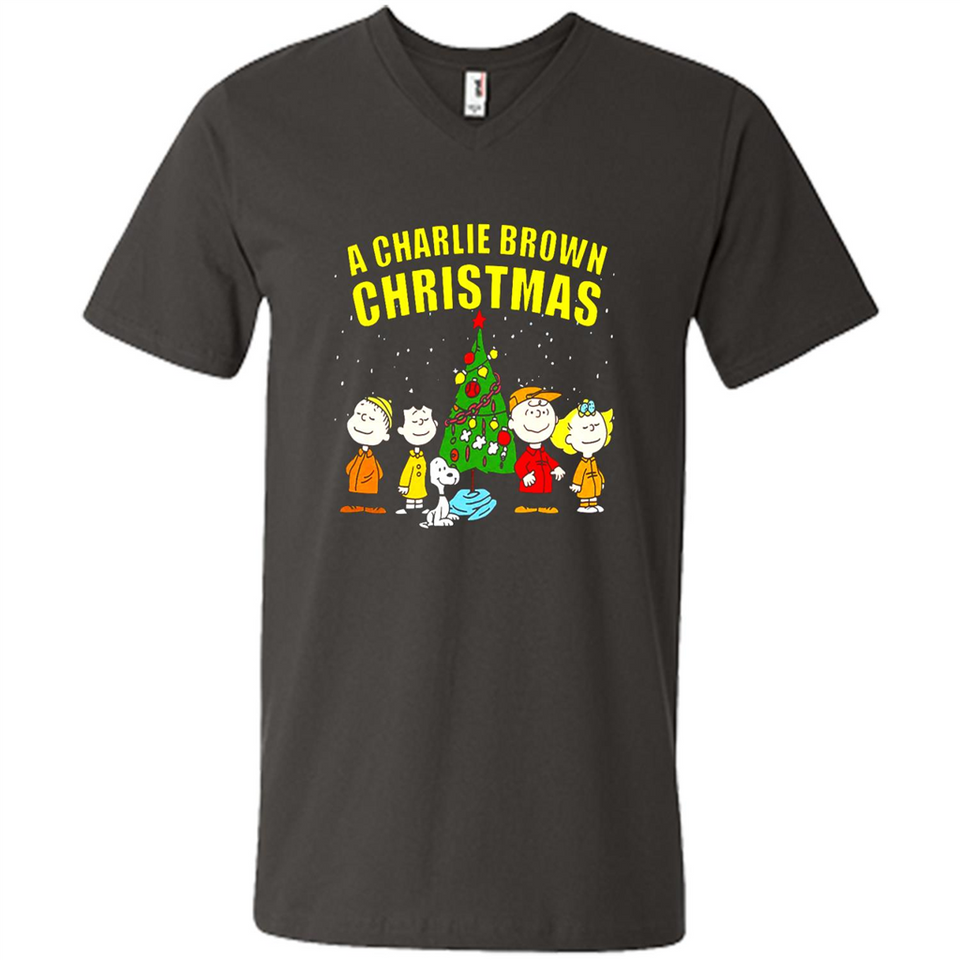 Peanuts Charlie Brown Christmas Special Sweatshirt - Men's V-Neck