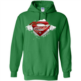 Detroit Red Wings And Superman Fans - Hoodie