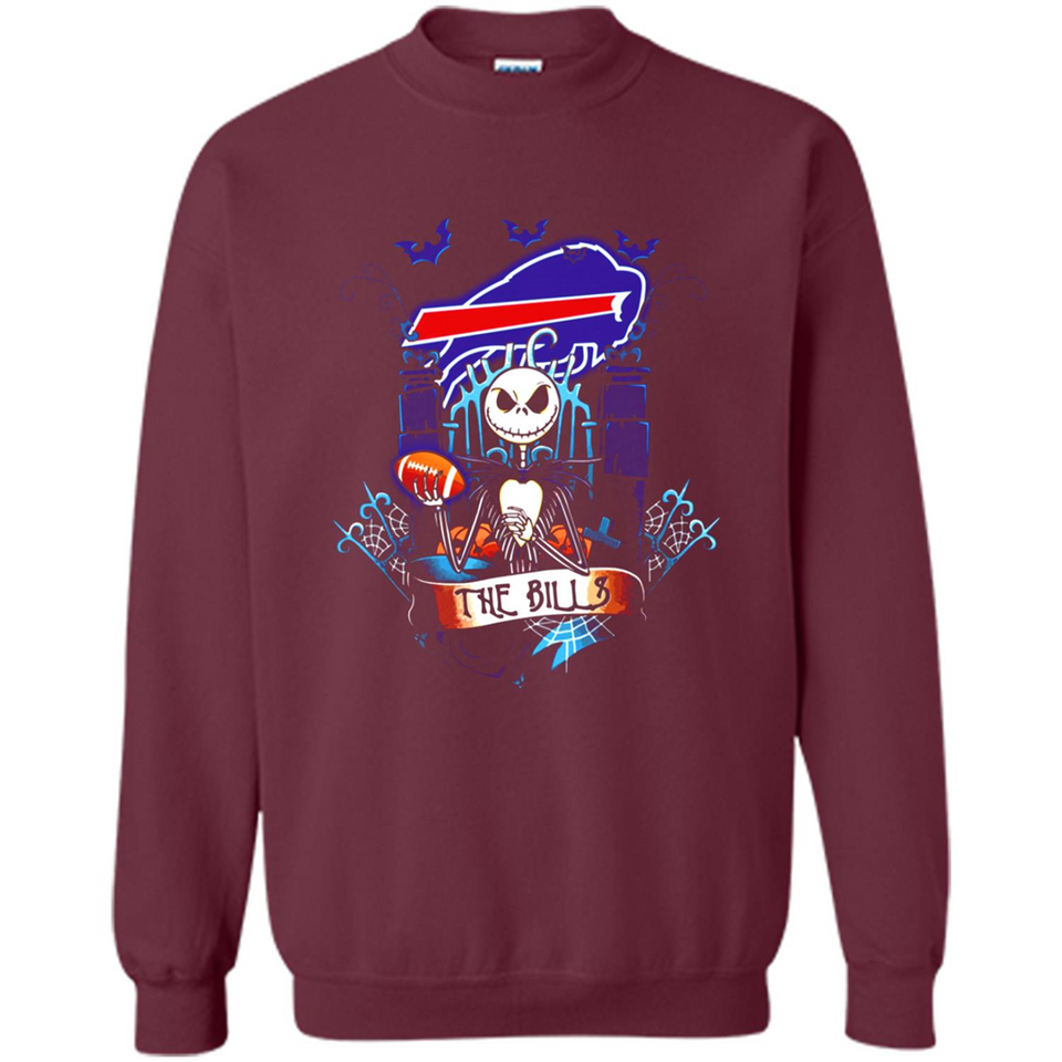 Buffalo Bills Halloween The Nightmare Before Christmas - Sweatshirt