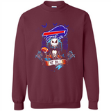 Buffalo Bills Halloween The Nightmare Before Christmas - Sweatshirt