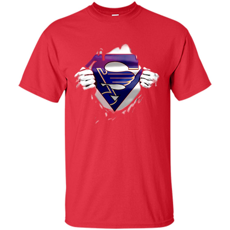 St. Louis Blues And Superman Fans
