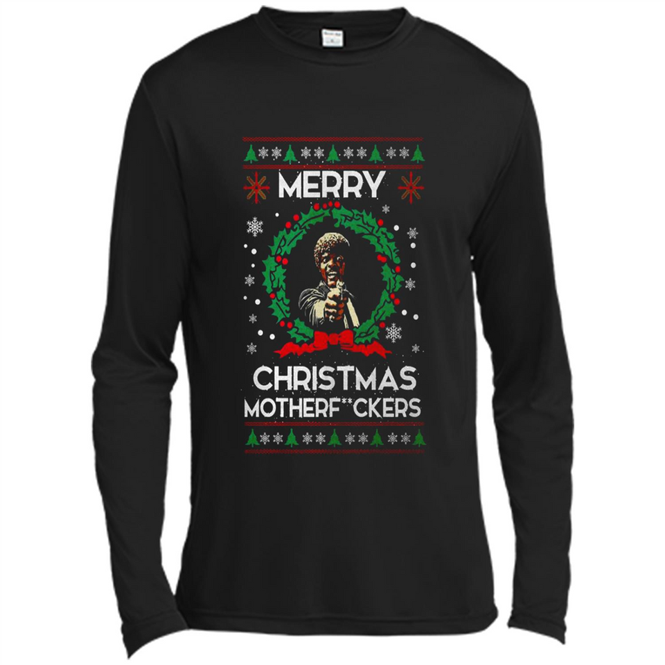 Jules Winnfield Pulp Fiction Merry Christmas Mother Fuckers PINGPONG