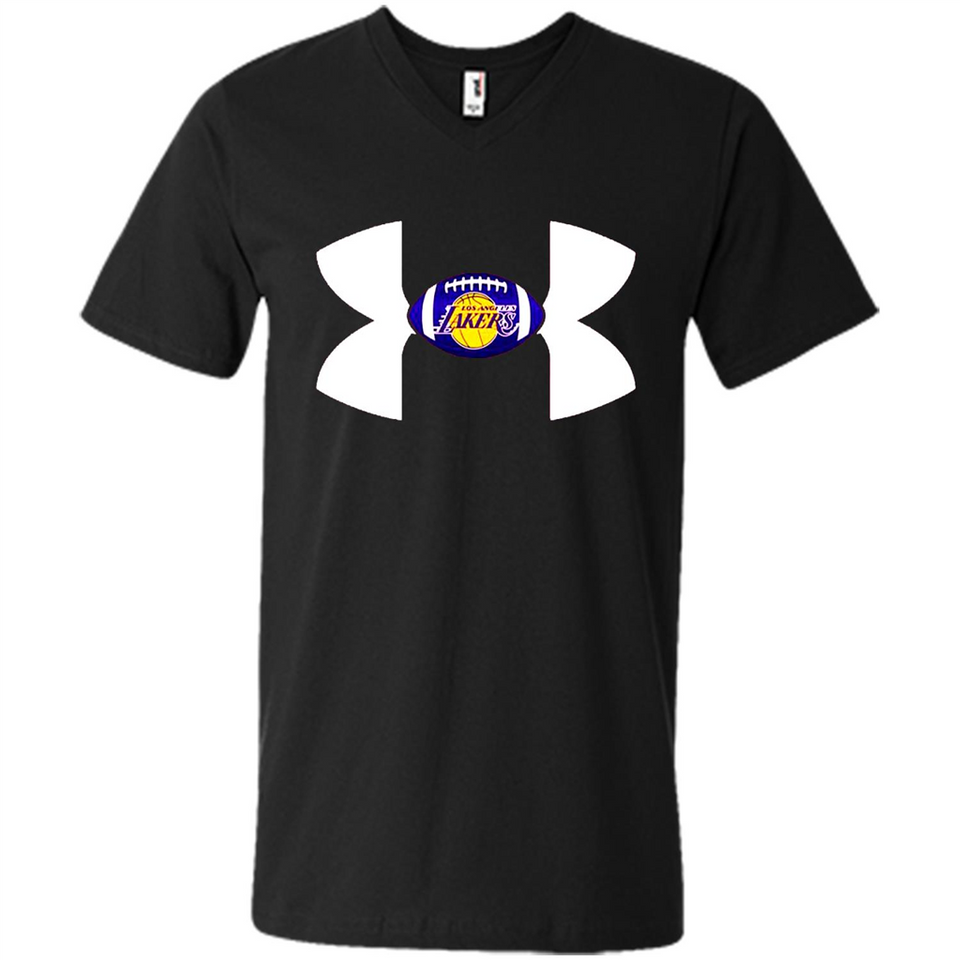 Los Angeles Lakers Under Armour Logo - Men's V-Neck