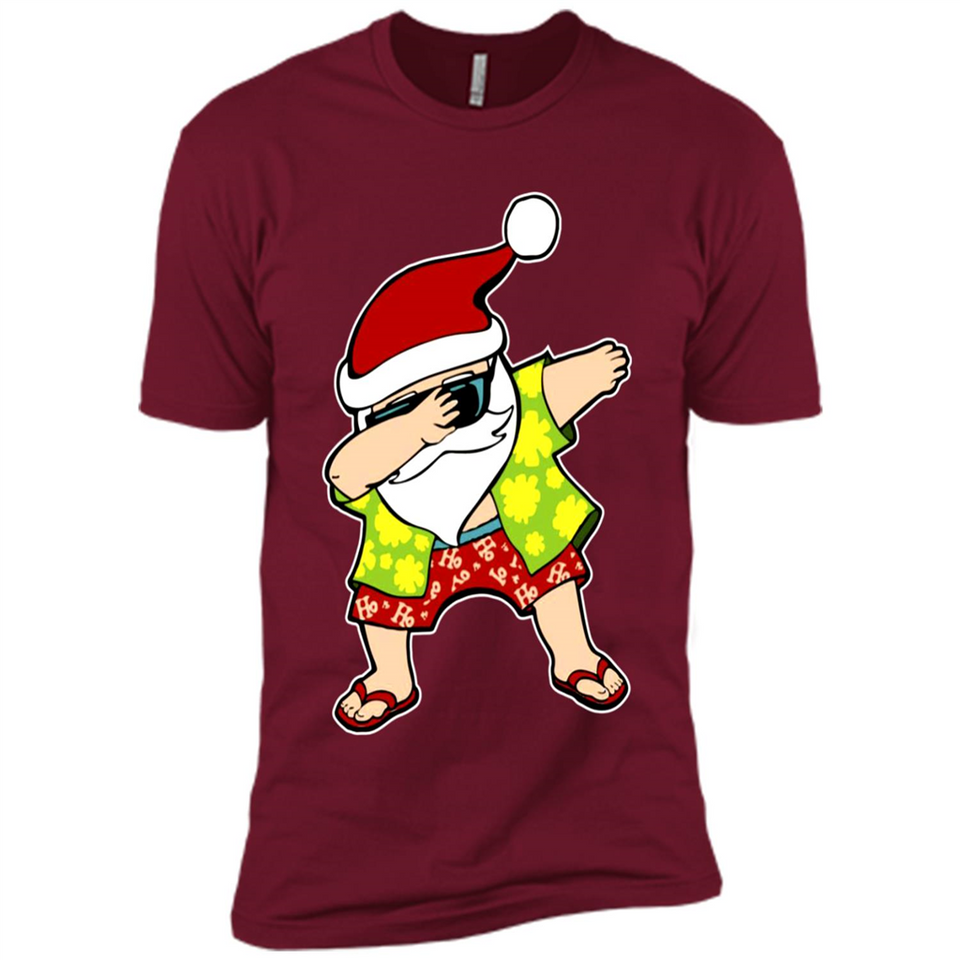 Dabbing Santa Christmas In July 1 - Premium Short Sleeve T-Shirt