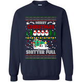 Merry Christmas Shitter Full Christmas Tree Snowman PING PONG