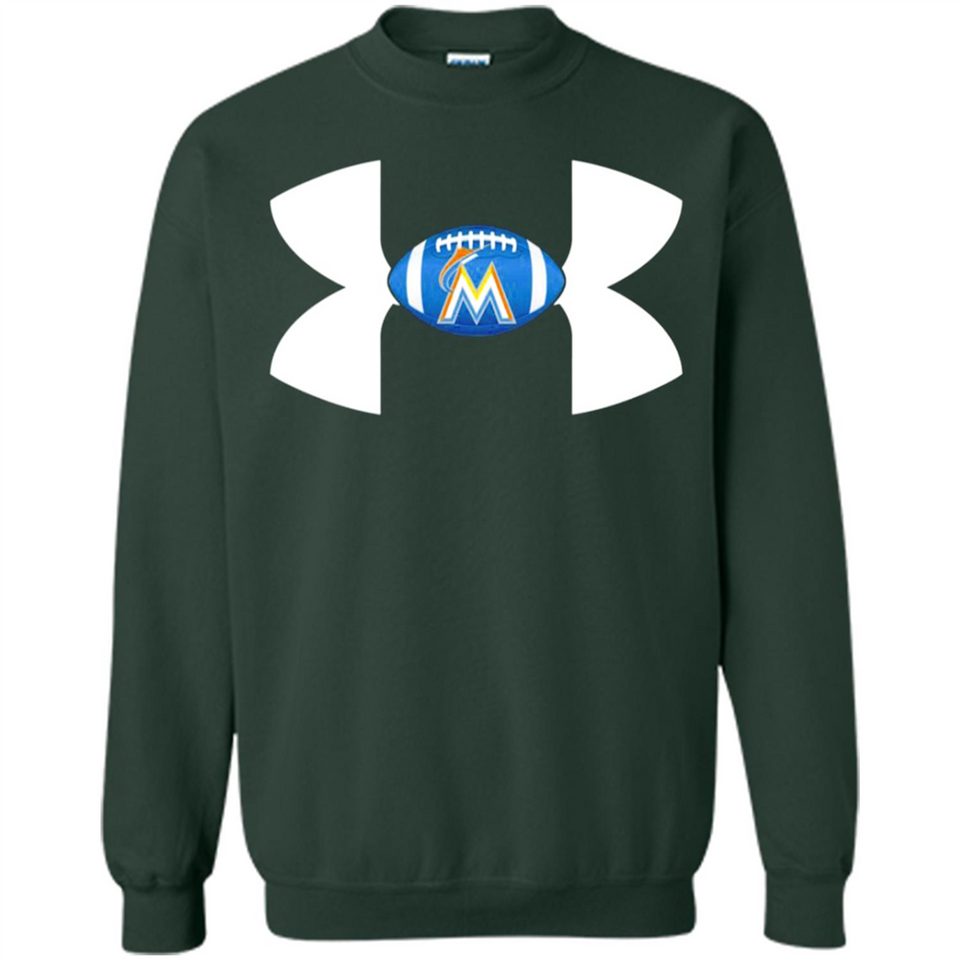 Miami Marlins Under Armour Logo - Sweatshirt