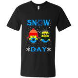 Snow Day Shirt For Carolina Panthers Vs Minion Fans pingpong