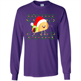 TACO Santa Hat Ugly Christmas shirt Ladies' Boyfriend