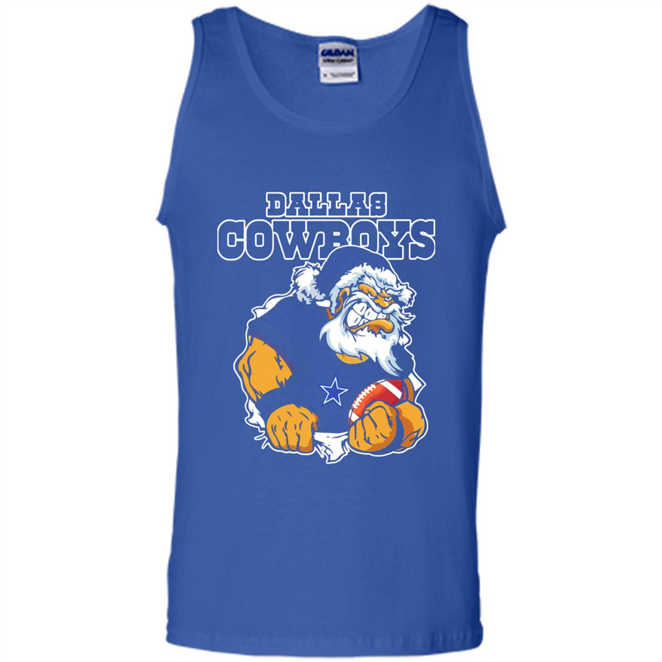 Grumpy Santa Claus Dallas Cowboys Football Team PINGPONG