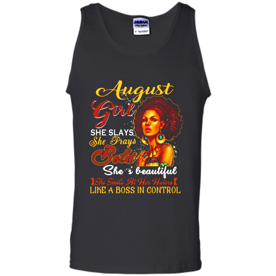 August Girl She Slays She Prays Beautiful Birthday PINGPONG
