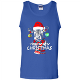 Fabulous Mooey christmas Heifers Cow Christmas lights - Tank Top