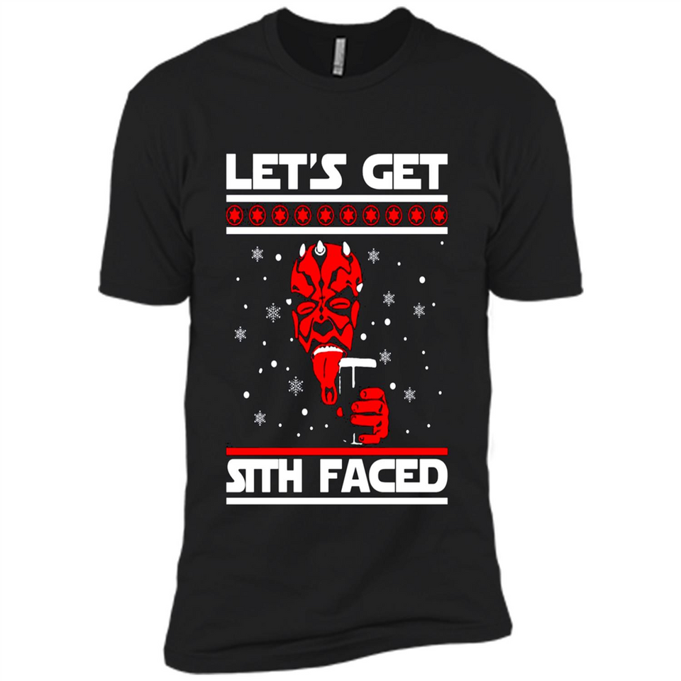 Let’s get sith faced Christmas sweatshirt PINGPONG