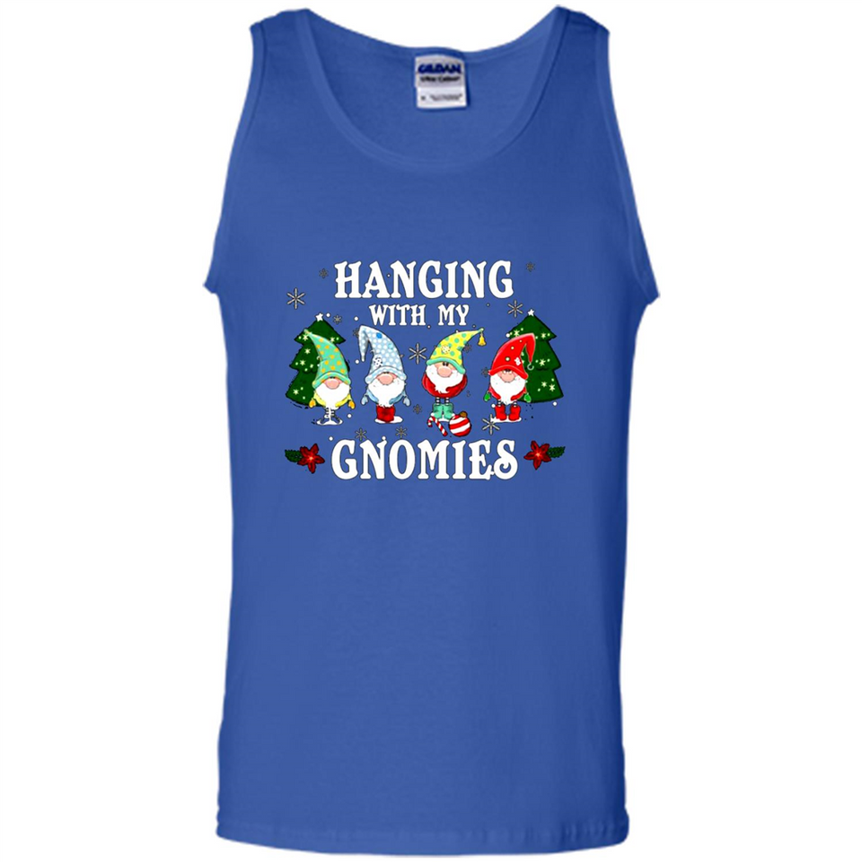 Christmas Garden Gnome Hanging With My Gnomies Shirt Sweater - Tank Top