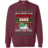 Merry Christmas Shitter Full Christmas Tree Snowman PING PONG