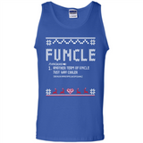 Mens Christmas Funcle Definition - Tank Top