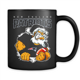 Grumpy Santa Claus New England Patriots Football Team PINGPONG