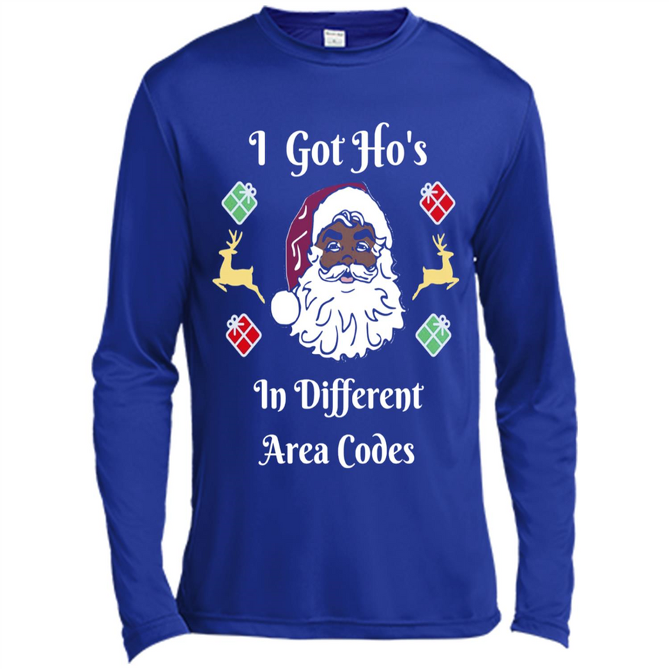 I Got Ho's Santa Christmas - Canvas Long Sleeve T-Shirt