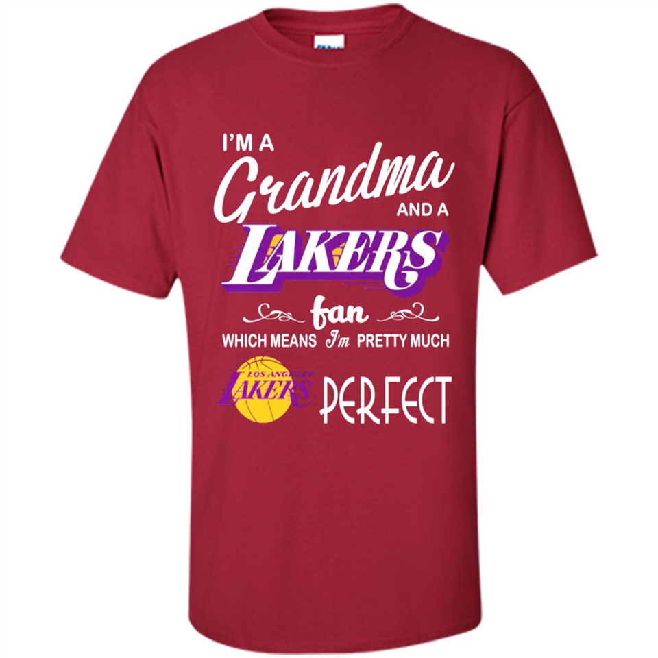 I'M A Grandma And A Los Angeles Lakers Fans