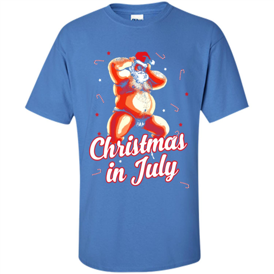 Christmas In July - Funny Dancing Santa - Shirt