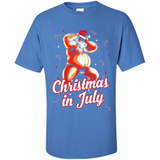 Christmas In July - Funny Dancing Santa - Shirt