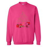 Snoopy Merry Christmas with Christmas tree T-Shirt - Sweatshirt