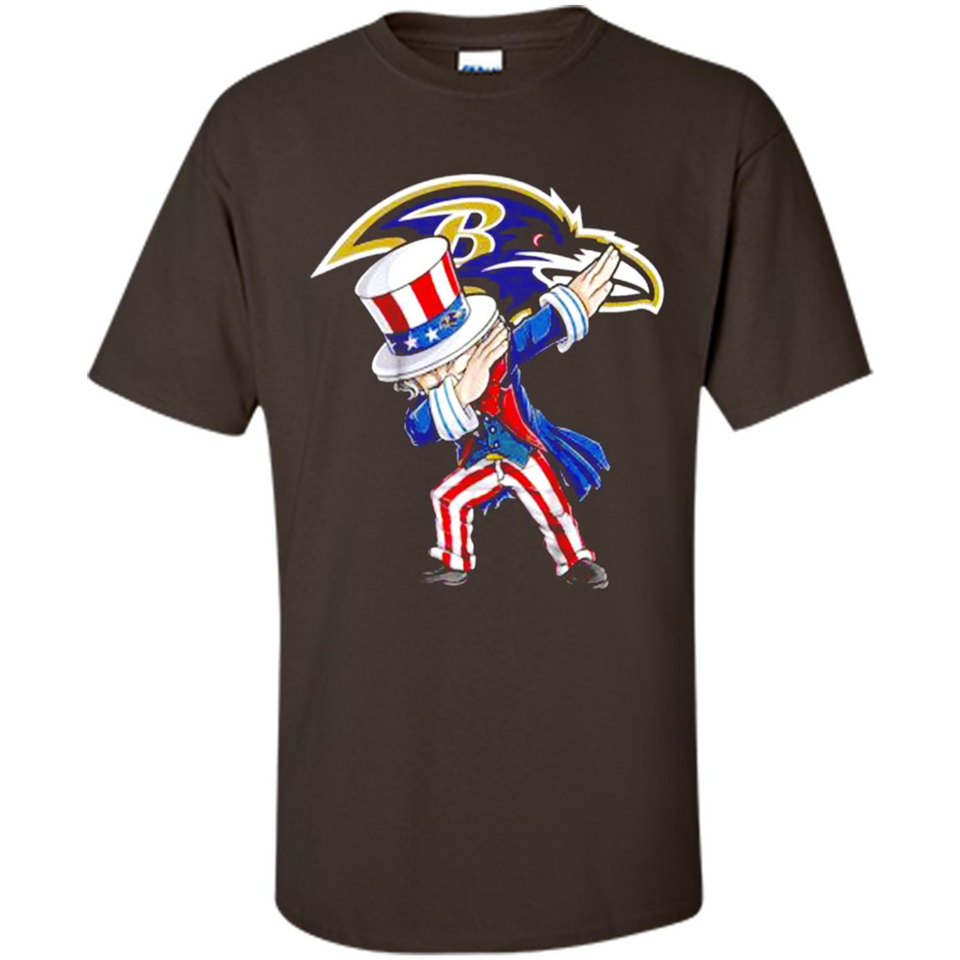 NFL BALTIMORE RAVENS UNCLE SAM DABBING INDEPENDENCE DAY