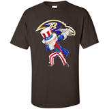 NFL BALTIMORE RAVENS UNCLE SAM DABBING INDEPENDENCE DAY