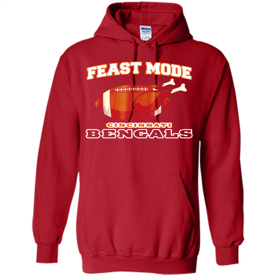 Feast Mode Bengals Shirt - Cincinnati Turkey Thanksgiving