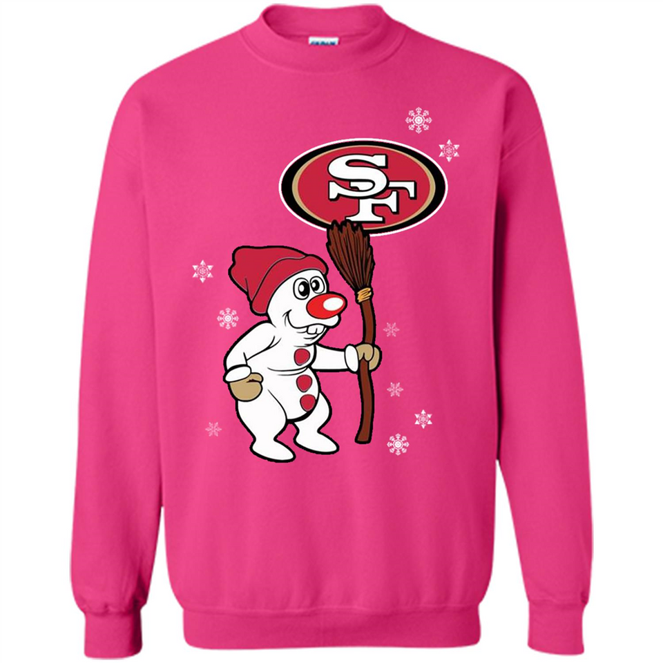 San Francisco 49ers Snowman