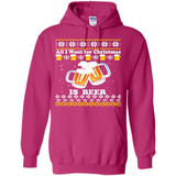 All I want for Christmas is Beer sweater - Hoodie