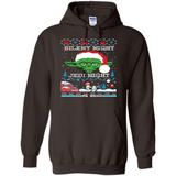 YODA SILENT NIGHT JEDI NIGHT CHRISTMAS UGLY SWEATER